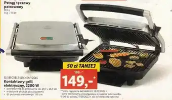 Lidl SilverCrest Kichen Tools Kontaktowy grill elektryczny 2200 W oferta