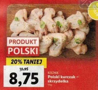 Lidl Rzeźnik Polski kurczak - skrzydełka 1 kg oferta