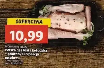 Lidl Regionalne szlaki Polska gęś biała kołudzka - podroby lub porcja rosołowa 500 g oferta