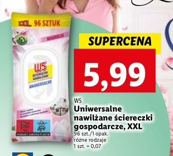 Lidl Ściereczki nawilżane magnolia w5 oferta