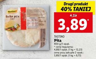 Lidl Bułka pita tastino oferta