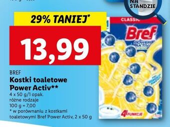 Lidl Kostka do wc 4 function lemon bref power aktiv oferta