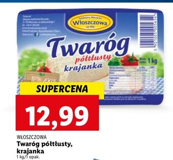 Lidl Twaróg półtłusty włoszczowski krajanka włoszczowa oferta