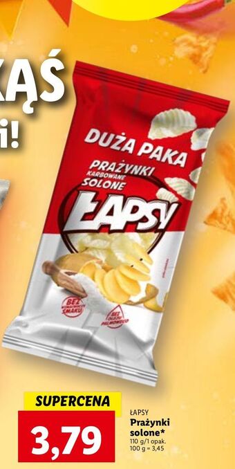 Lidl Prazynki solone łapsy oferta