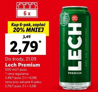 Lidl Piwo lech premium oferta