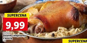 Lidl Golonka wieprzowa z kością rzeźnik codzienna dostawa oferta