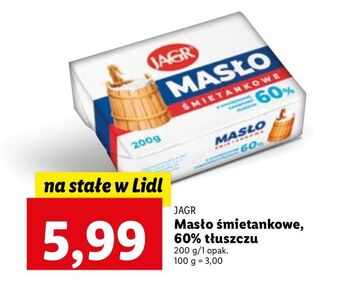 Masło śmietankowe jagr