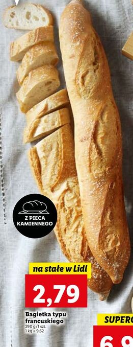 Lidl Bagietka typu francuskiego oferta
