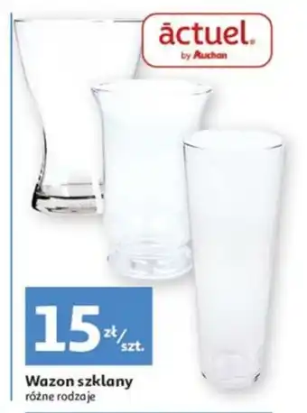 Auchan Wazon szklany oferta