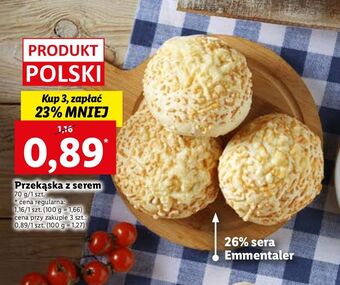 Lidl Przekąska z serem oferta