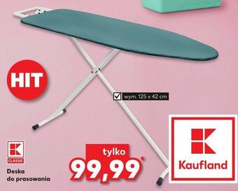 Kaufland Deska do prasowania 125 x 42 cm k-classic oferta
