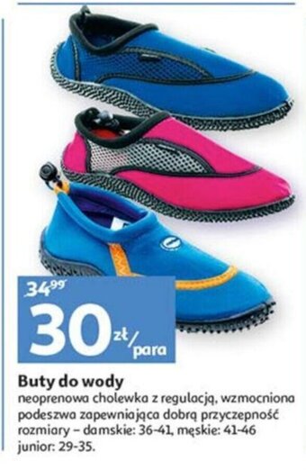 Auchan Buty do wody oferta