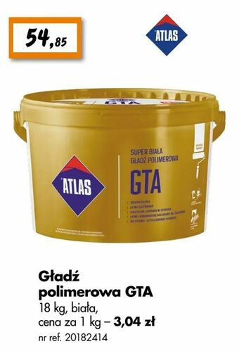 Bricoman Gładź polimerowa GTA oferta