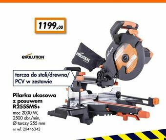 Bricoman Pilarka ukosowa z posuwem R255SMS+ oferta