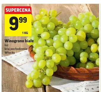 Intermarche Winogrono białe oferta