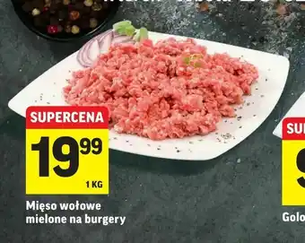 Intermarche Mięso wołowe mielone na burgery oferta