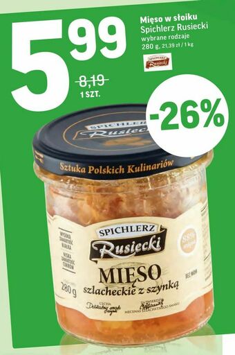 Intermarche Mięso w słoiku oferta