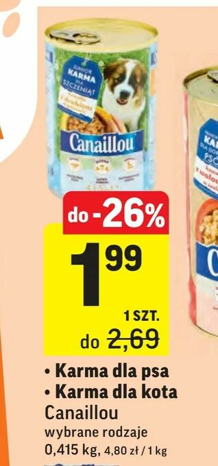 Intermarche Karma dla psa • Karma dla kota oferta