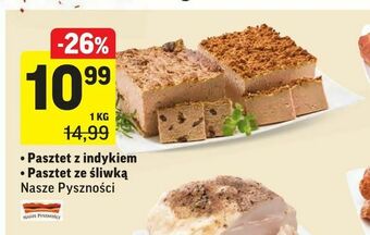 Intermarche Pasztet z indykiem • Pasztet ze śliwką oferta