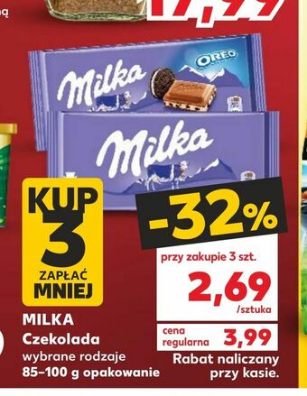 Kaufland MILKA Czekolada oferta