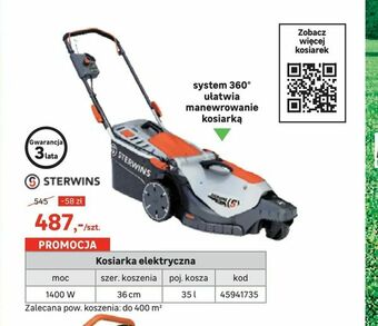Leroy Merlin Kosiarka elektryczna oferta