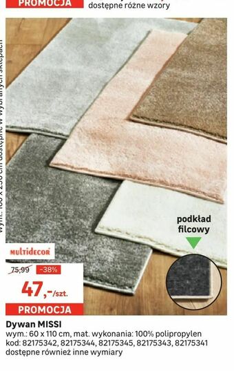 Leroy Merlin Dywan MISSI oferta