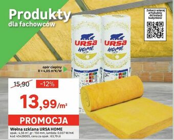 Leroy Merlin Wełna szklana URSA HOME oferta
