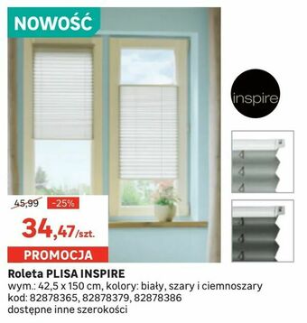 Leroy Merlin Roleta PLISA INSPIRE oferta