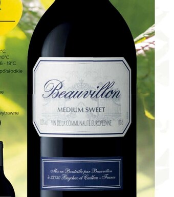 Carrefour Wino beauvillon oferta