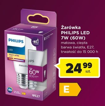 Carrefour Żarówka 60w e27 philips oferta