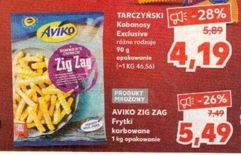 Kaufland Aviko Zig Zag Frytki karbowane 1 kg oferta