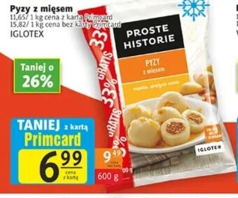 Prim Market Proste Historie Pyzy z mięsem 600 g oferta
