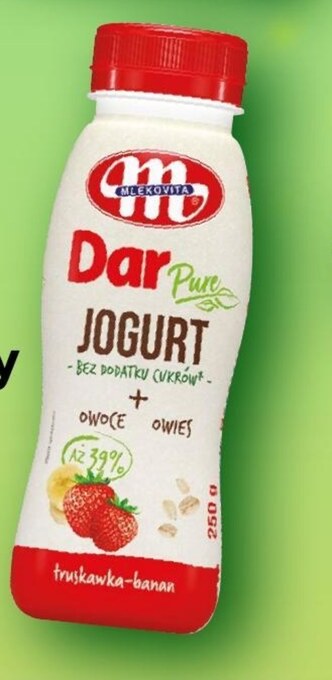 Żabka Jogurt pitny mlekovita oferta