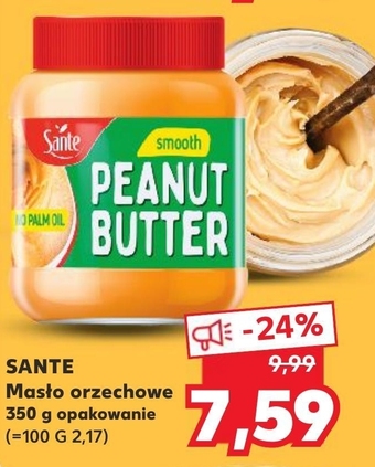 Kaufland Sante krem orzechowy gładki 350 g oferta