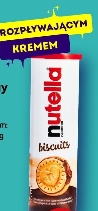 Żabka Ciastka nutella oferta