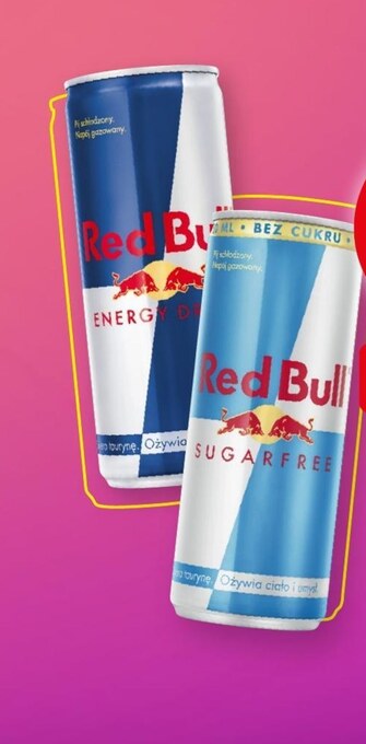 Żabka Napój energetyczny red bull oferta