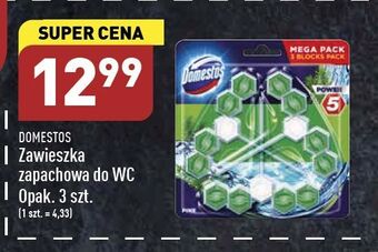 ALDI Kostka do wc pine domestos power5 oferta