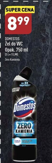 ALDI Żel do wc blue domestos zero kamienia oferta