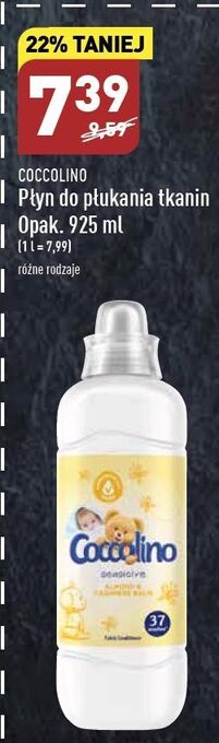 ALDI Płyn do płukania sensitive coccolino oferta
