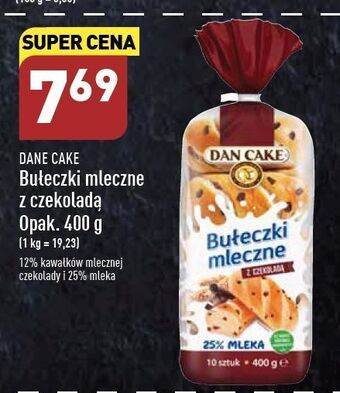 ALDI Bułeczki mleczne z czekoladą dan cake oferta