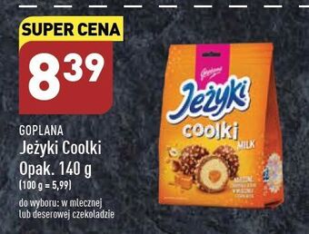 Ciastka dark jeżyki coolki