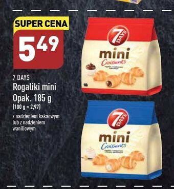 ALDI Mini rogaliki z nadzieniem kakaowym 7 days oferta
