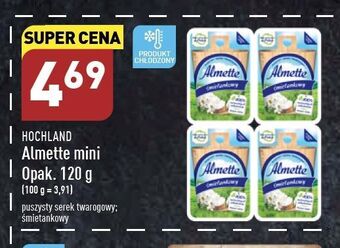 ALDI Serek śmietankowy hochland almette oferta