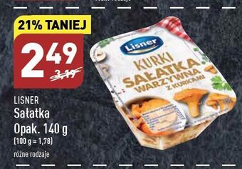 ALDI Sałatka jajeczna z kurkami lisner smak sezonu oferta