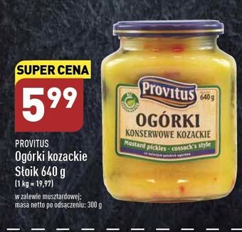 Ogórki konserwowe kozackie provitus