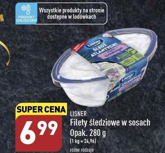ALDI Śledź atlantycki w sosie czosnkowym lisner oferta