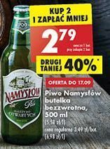 Biedronka Piwo namysłów pils oferta