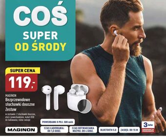 ALDI Słuchawki bluetooth czarne maginon oferta