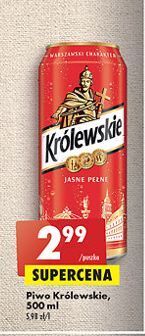 Biedronka Piwo królewskie 1846 oferta