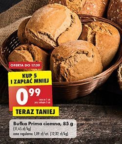 Biedronka Bułka prima ciemna oferta